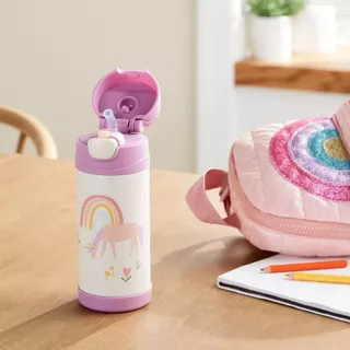 GARRAFA TÉRMICA INFANTIL 350ML BICO SILICONE