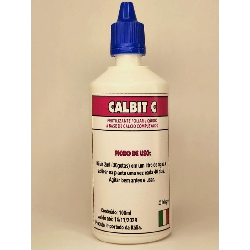 Calbit C 100ml cálcio para orquídeas
