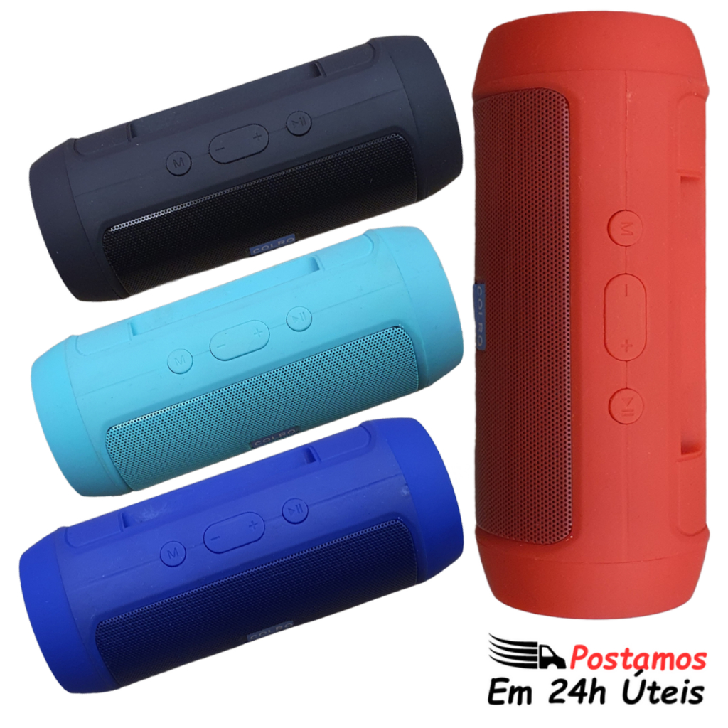 Caixinha Som Bluetooh 5.1 Mini 2 + Fm Entrada Micro Sd