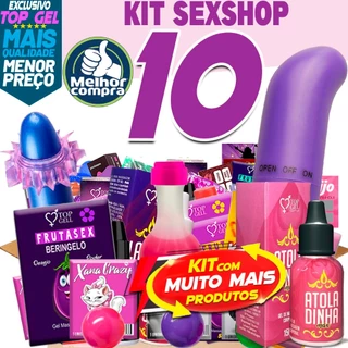kit sex shop 10 produtos eróticos vibrador Golfinho Sexy shop feminino top gel uso adultos sexual Brinquedos