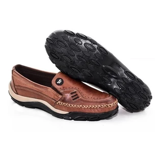 Mocassim Premium Masculino em Couro Legítimo: Elegância e Conforto. Descubra o Estilo - Havana - 2030