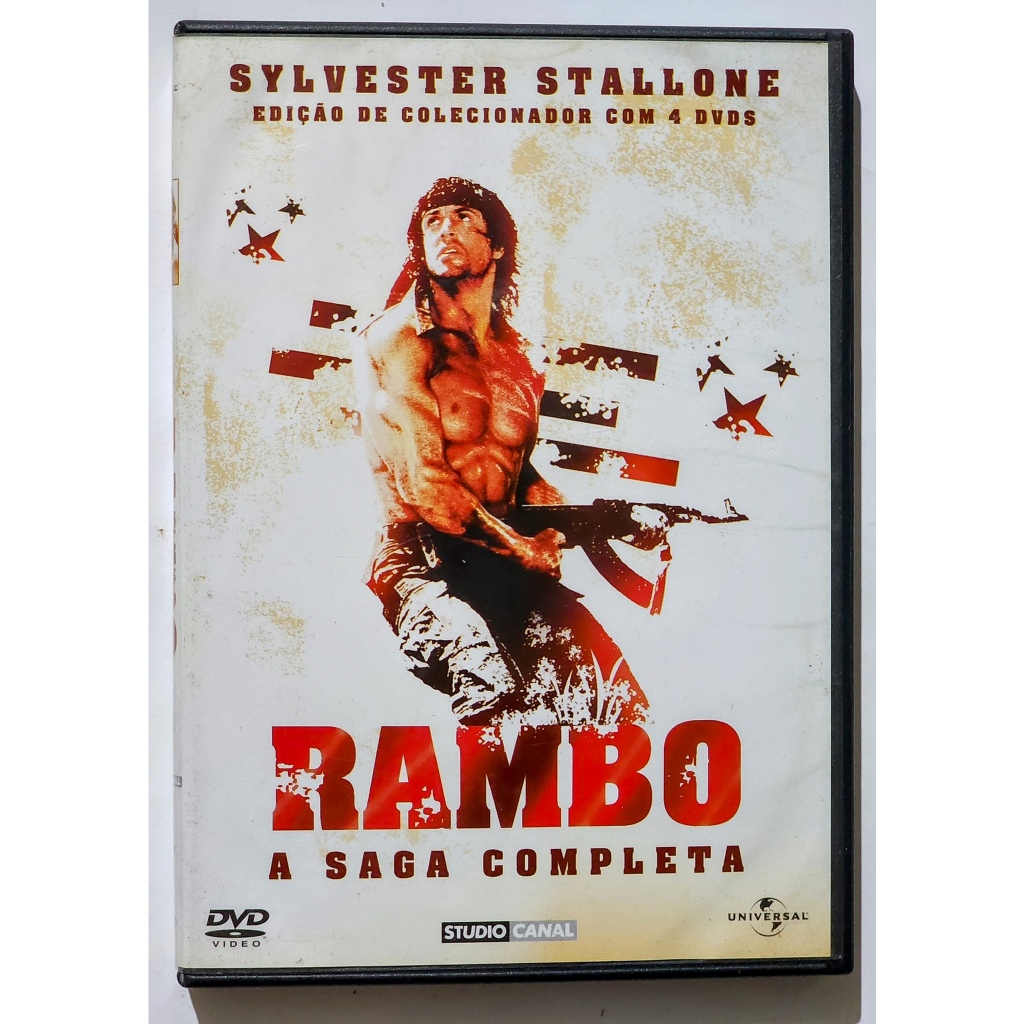 dvd rambo a saga completa original 4 filmes | Shopee Brasil