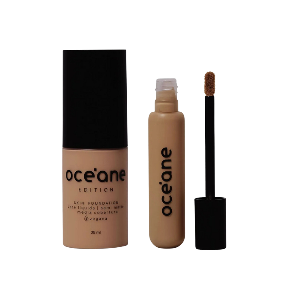 Kit Base Líquida + Corretivo Líquido Oceane | Shopee Brasil