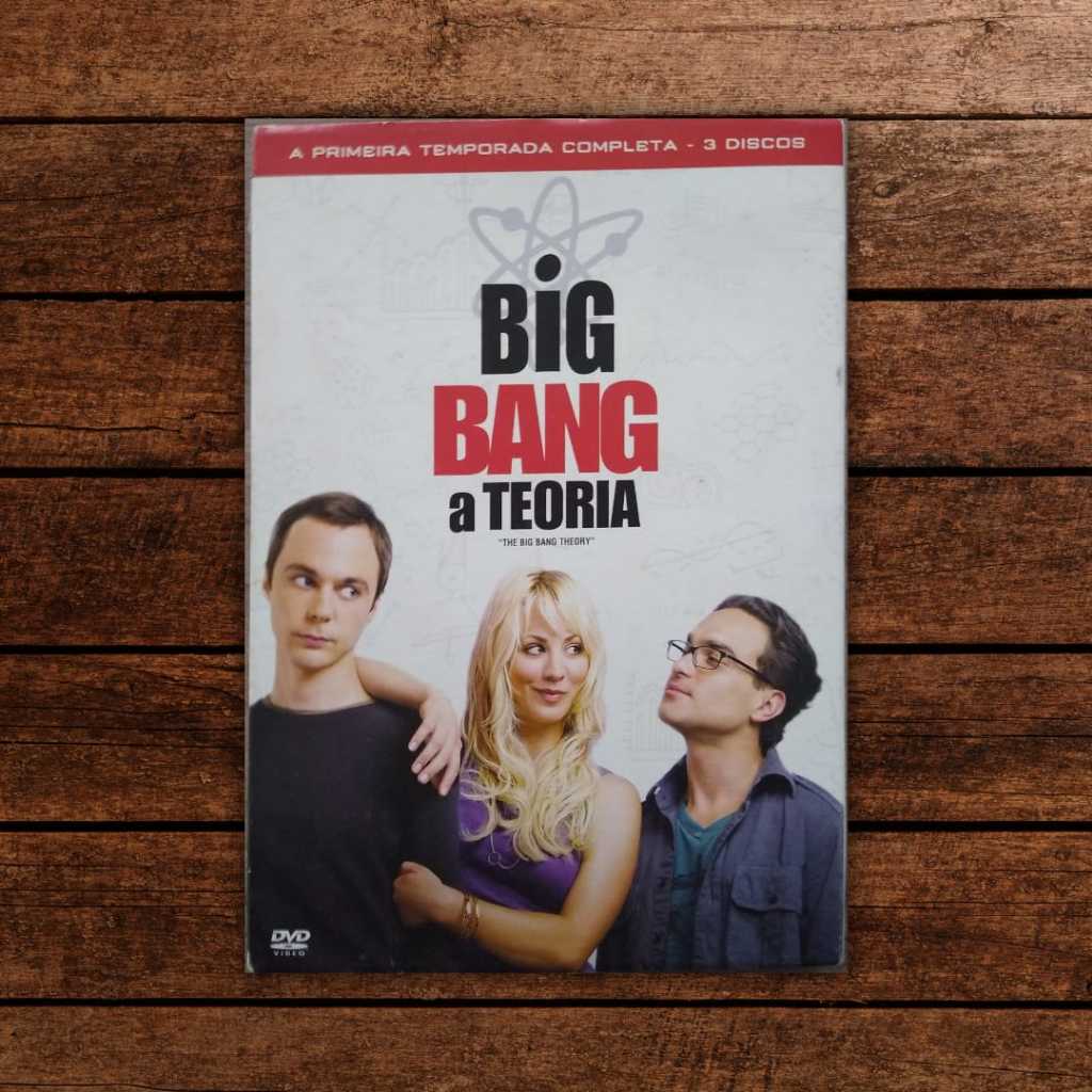DVD Big Bang A Teoria 1 Temporada(3 Discos) | Shopee Brasil