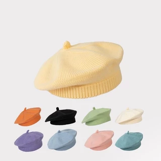 Chapéu De Boina Feminino , Lã Francês De Inverno Outono Senhoras | Unisex Beanie , 1 Pcs