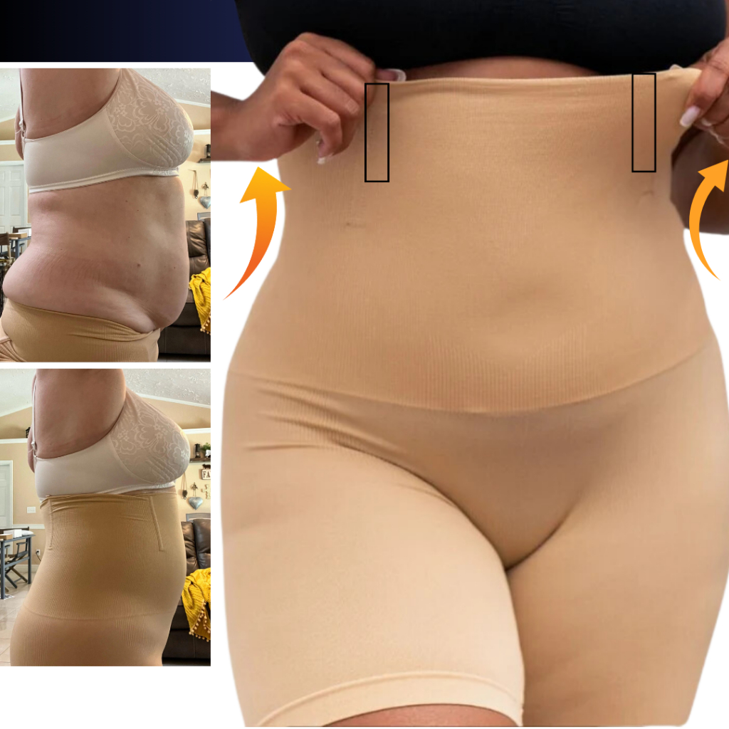 SHORT CINTA MODELADOR ORIGINAL 4 Barbatanas | Alta Compressão | Não Enrola | Zero Transparência | Emagrecimento | Empina Bumbum