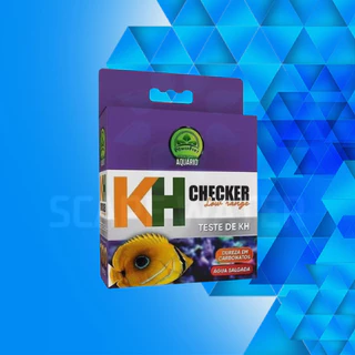 Powerfert KH Checker low range - Teste de Dureza de Carbonatos para aquários marinhoes e de agua doce(100 Testes)