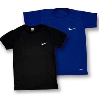 kit/Conjunto Com 2 Camisetas Dry Fit Masculina Casual - Treino - Academia - Esportes - Exercícios - Corrida - Futebol PROMOÇÃO !