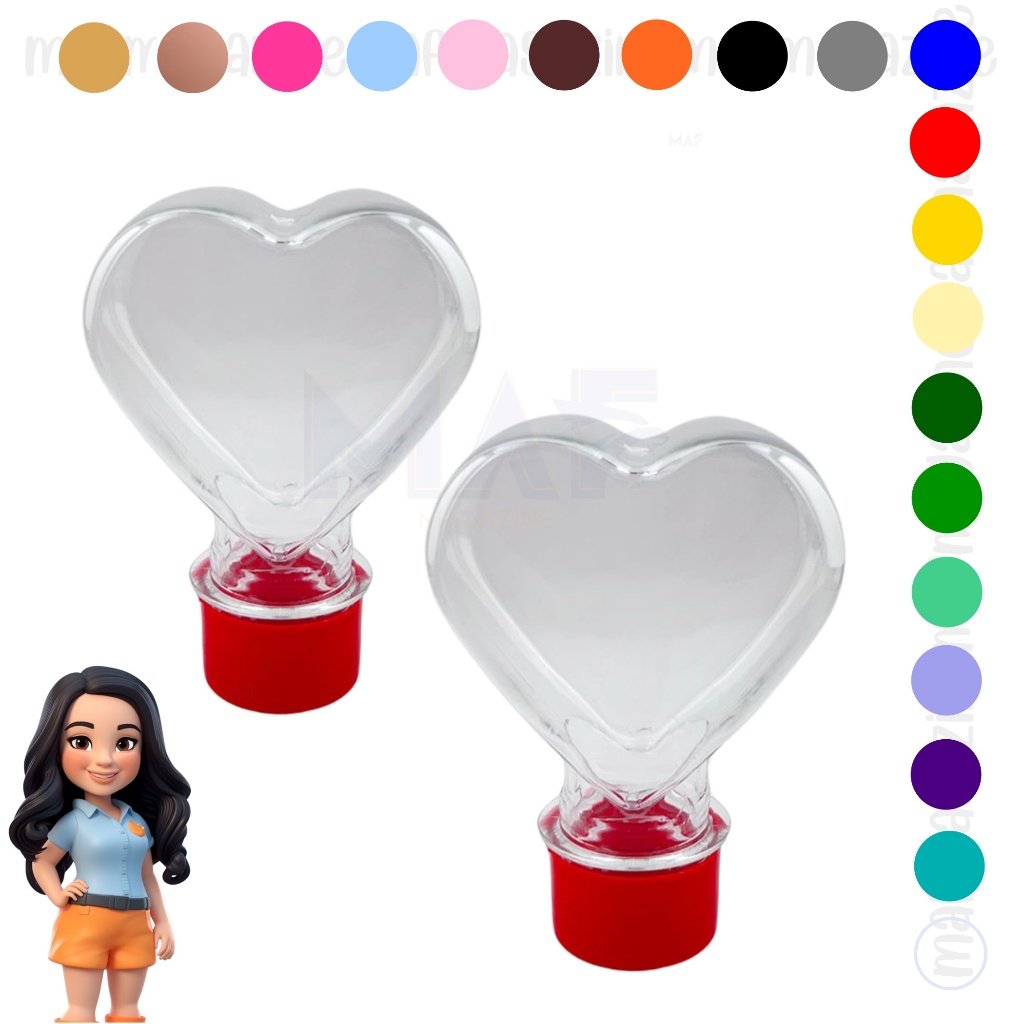 20 Tubete Coração Festa Kit Lembrancinha Dia das Mães Dia dos Namorados Congresso Encontro de Casais em Oferta na Shopee