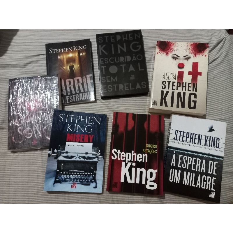 Livros variados do autor Stephen King