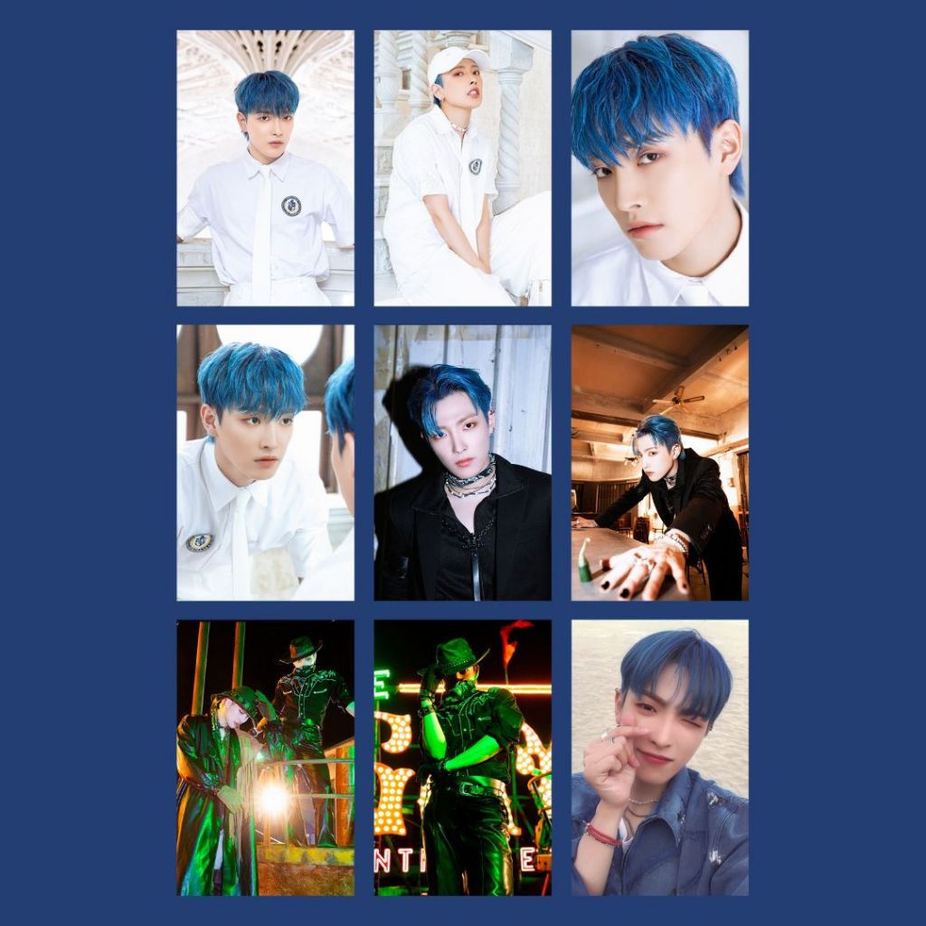 Photocards Ateez Hongjoong Set FANMADE - Kit com 9 | Shopee Brasil