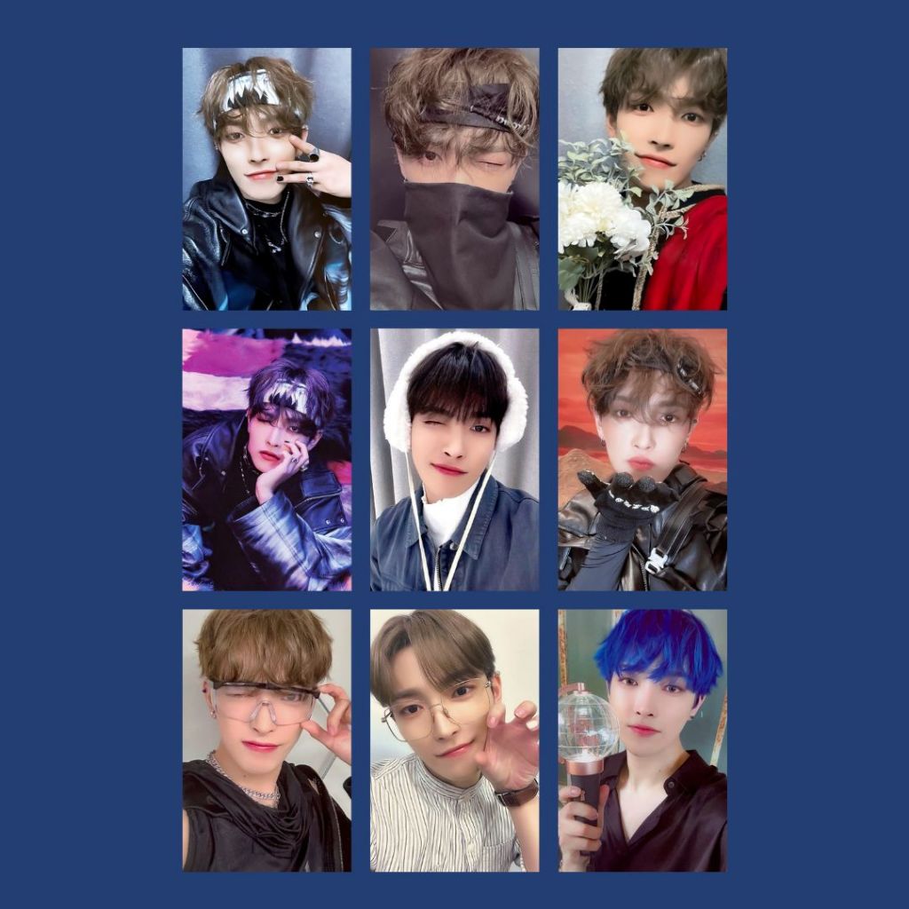 Photocards Ateez Hongjoong Set FANMADE - Kit com 9 | Shopee Brasil