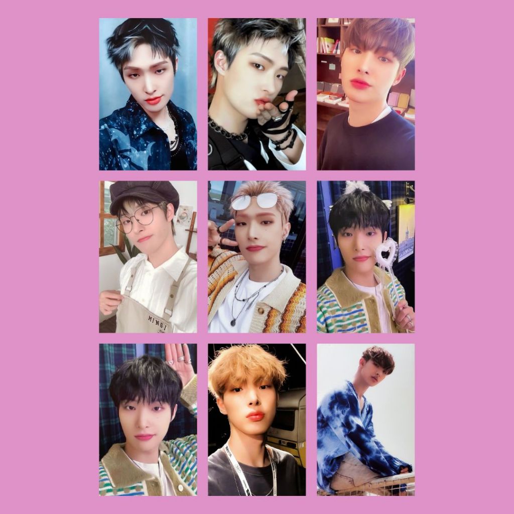 Photocards Ateez Mingi Set FANMADE - Kit com 9 | Shopee Brasil
