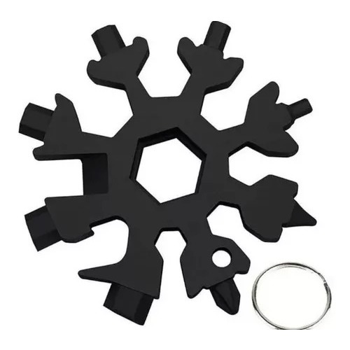 Multi Ferramenta Universal 18 Funções Chaveiro Bike / Moto