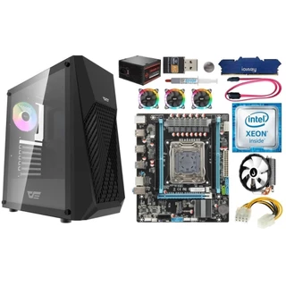 Kit Gamer X99 Xeon E5 2670v3/ 16gb/ Gabinete + Fonte 500w