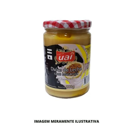 DOCE DE LEITE PASTOSO MARACUJA UAI 500G