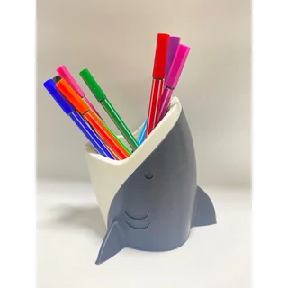 Porta Lápis | Caneta formato de Tubarão 12cm