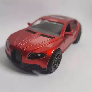 Miniatura carrinho de ferro Modelo Bugatti Chiron 12 cm