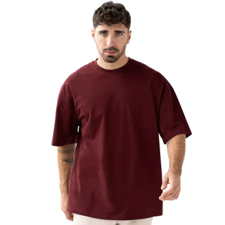 Camiseta Oversized Basic Streetwear Masculina 100% Algodão