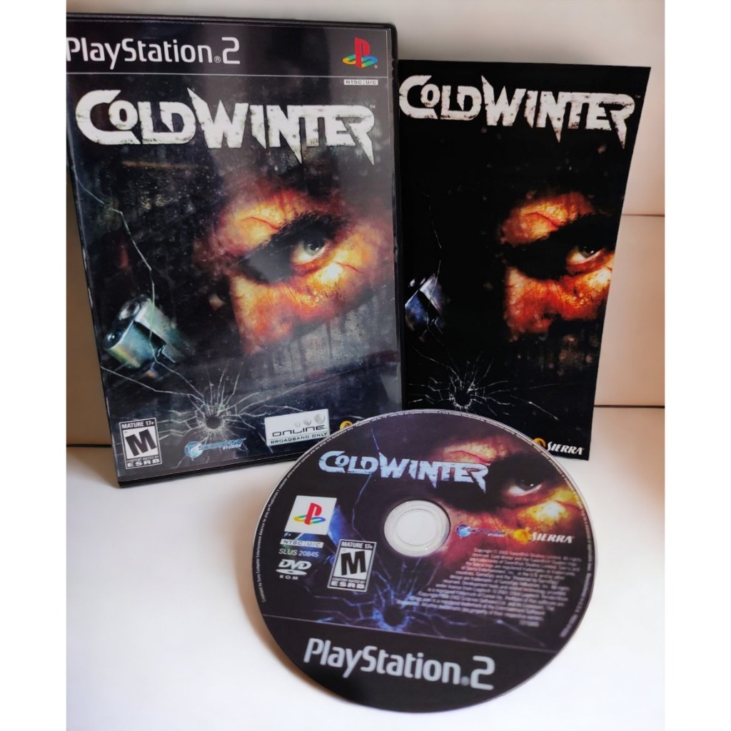 Cold Winter game for PS2 / sale PlayStation 2 - NEW AND FACTORY SEALED! RARE!