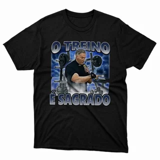Camiseta Padre Marcelo Horse 1 Meme Maromba Academia O Treino é Sagrado
