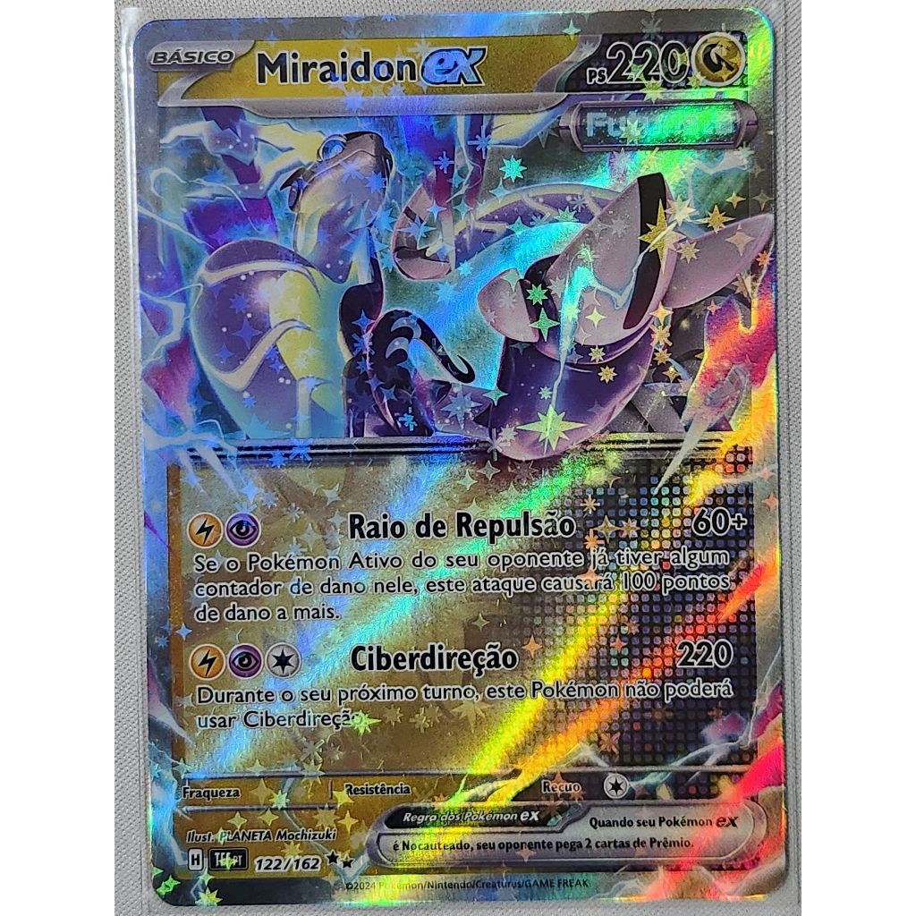 Carta Pokemon Miraidon ex (122/162) TEF