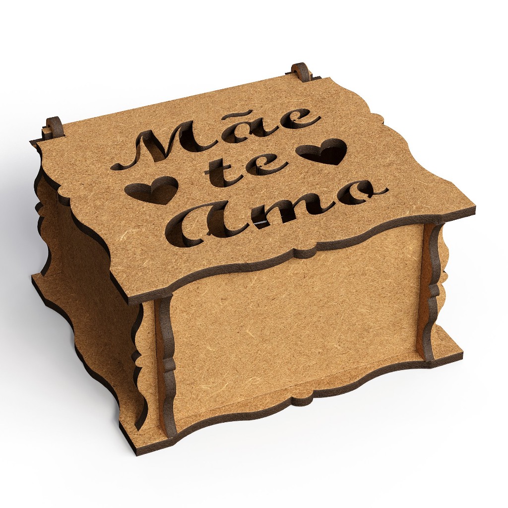 Kit 10 Caixa De Presente Dia Das Mães Lembrancinha Mdf | Shopee Brasil