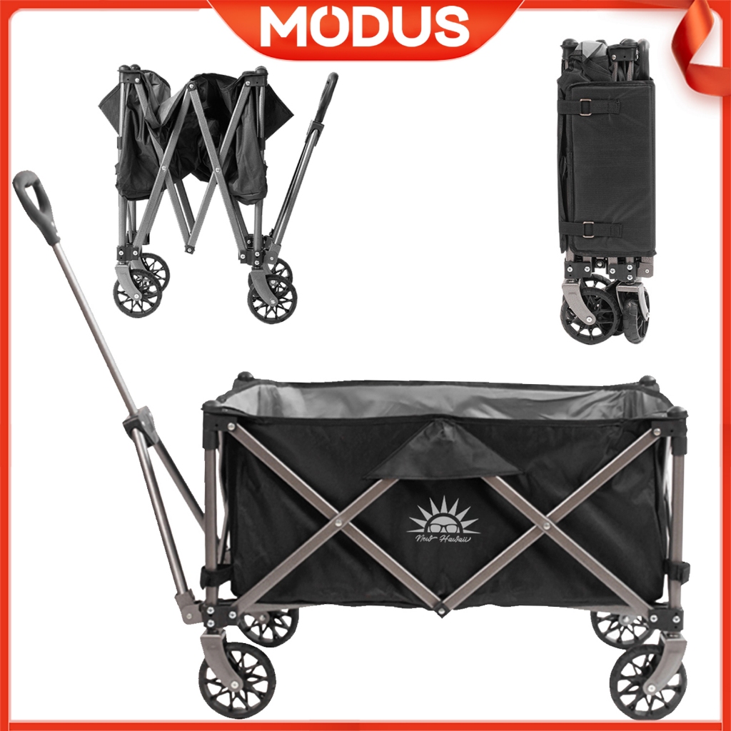 Carrinho Multiuso Para Camping Até 100kg Dobrável