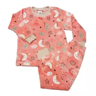 Pijama Infantil Fleece Tam 1 2 3 4 6 8 10 Menino Menina