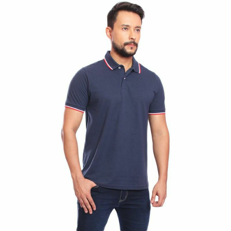 Camisa Polo Masculina Casual Básico 100% Algodão