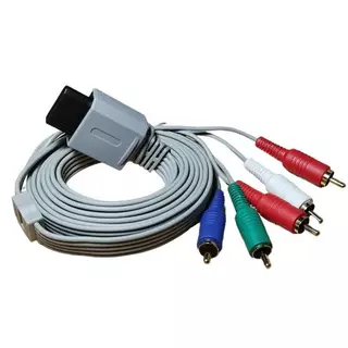 Cabo Vídeo Componente Nintendo Wii, Wii U, HDTV 480p 720p