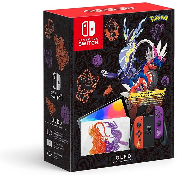 Switch Oled Switch Pokemon 256gb Varios Jogos