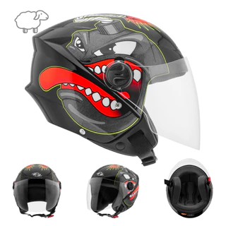 Capacete Aberto Moto New Liberty 3 Bomb Lançamento Barato Masculino e Feminino