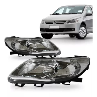 FAROL GOL/SAVEIRO/VOYAGE G5 08/13 FOCO SIMPLES CROMADA