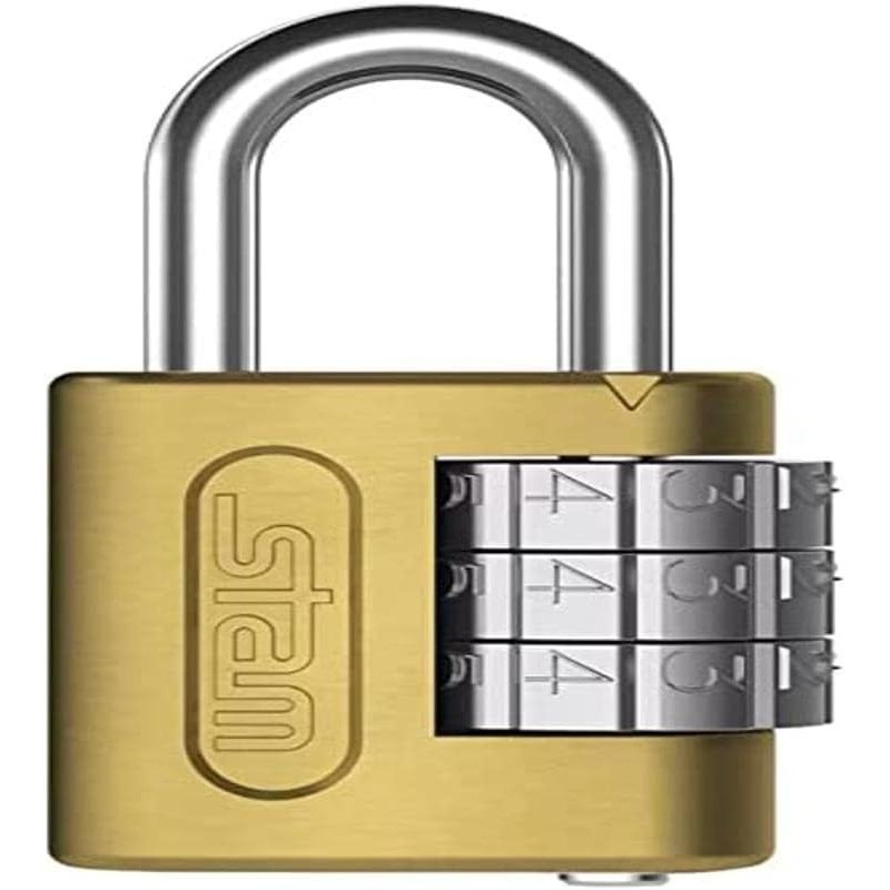 Cadeado Stam 25 mm com Segredo Senha Reforçado