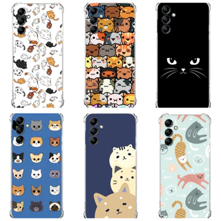 Capa Tpu Desenhos Variados Capinha Case Gato SAMSUNG A54