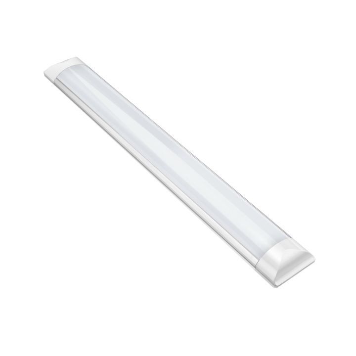 Luminária Tubular Led Slim Batten Sobrepor 36w 120cm 6500k