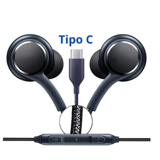 Fone Tipo C S20 FE S21 Plus S21+ S22 Ultra S23 ultra S24 A34 A53 A54 A73 M52 M53 M54 Edge Fone De Ouvido Tipo C em Oferta na Shopee