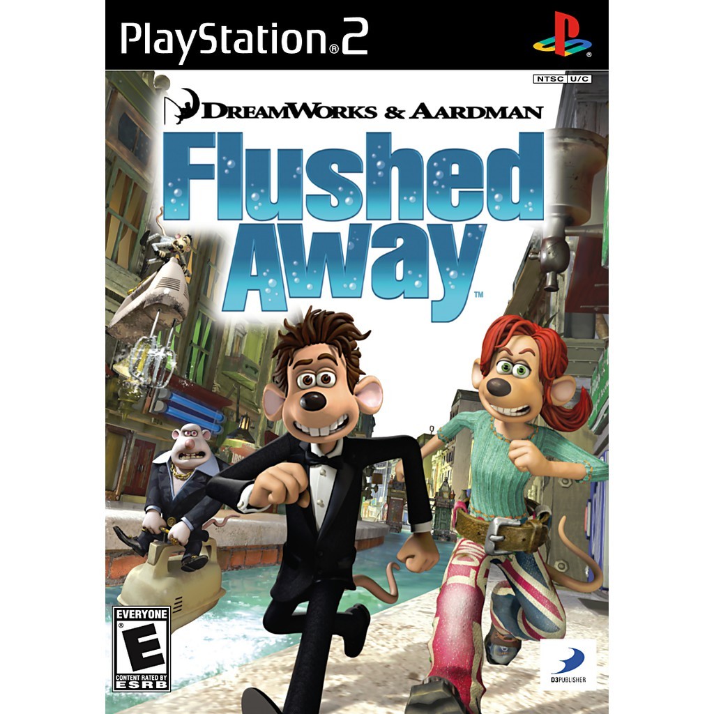 DreamWorks & Aardman Flushed Away jogo playstation ps2 | Shopee Brasil