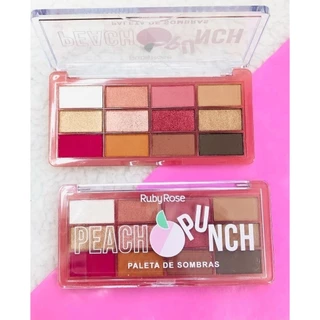 Paleta de Sombra Peach Punch - Ruby Rose