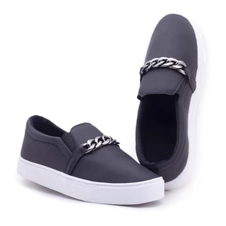 Tenis Feminino Casual Slip On Feminino Mocassim Sapatilha Feminina