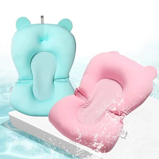 Almofada Banho Infantil Antiderrapante Banheira Bebê Regulável Trava Secagem Flutuante ref: 8620 em Oferta na Shopee