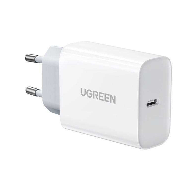 Carregador Fonte Ugreen 20w Turbo Original Tipo C Para IPhone e Android