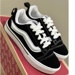 Tenis vans knu skool preto c estiloso confortavel