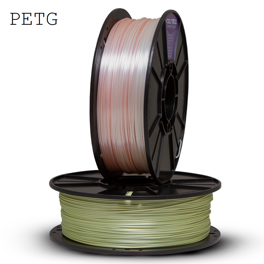 Filamento PETG Troca de Cor 1kg Outlet - Para Impressora 3D FDM - Voolt3D Oficial