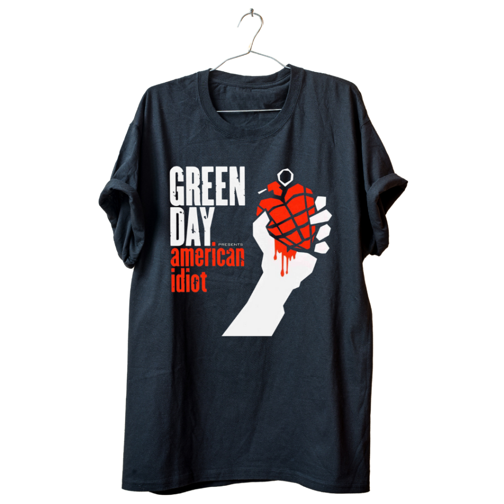 Camiseta Banda Green Day Camisa 100% Algodão Blusa unissex 30.1 Varias Estampas Envio imediato