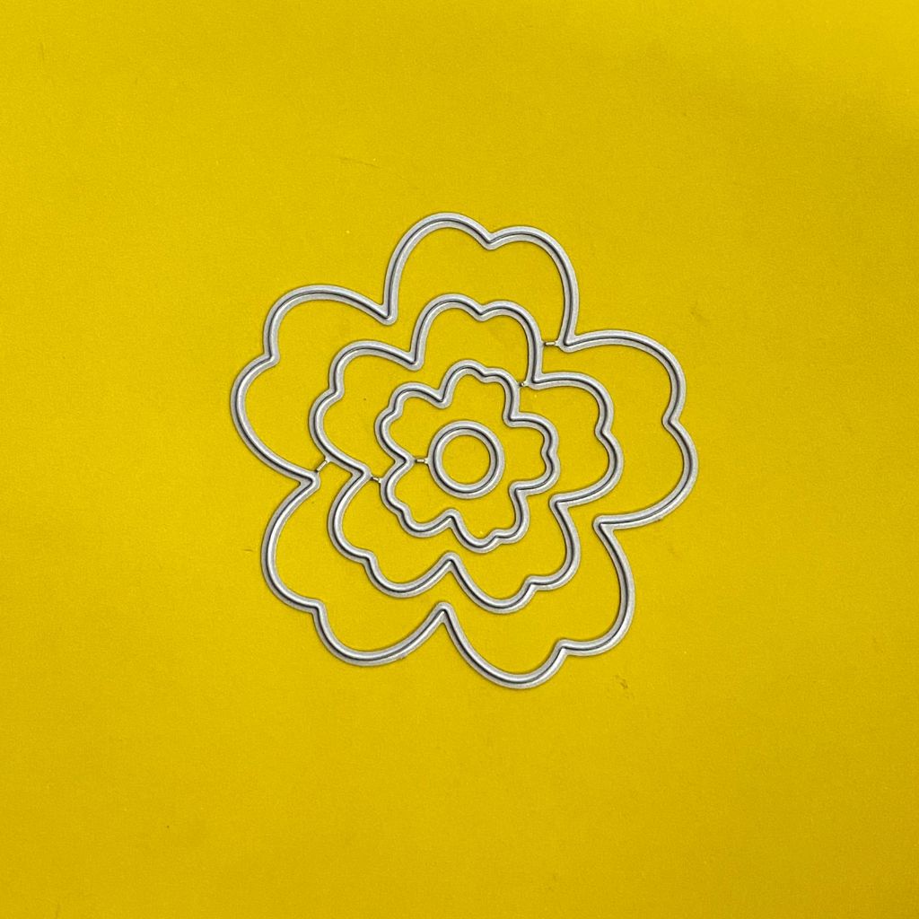 Faca de Corte para Máquina de Emboss e Scrap Flor com 4 Peças | Shopee ...