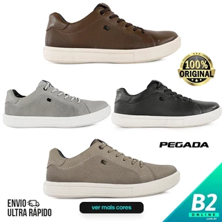 Sapatênis Pegada City Masculino Original Com Nota Fiscal Garantia