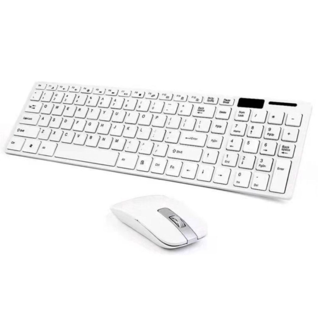 Kit K06 Teclado E Mouse Sem Fio 2.4ghz 3200dpi Óptico