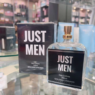 Perfume Masculino - 100ml - JUST MEN - Golden Dreams - Deo Colônia